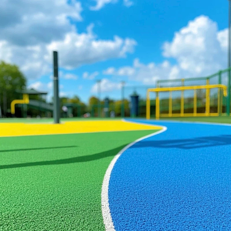 Montažna sportska površina posebno dizajnirana za trening fitnesa